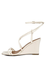 Load image into Gallery viewer, Gram Hunt Ankle Strap Wedge Sandals
