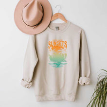 Load image into Gallery viewer, Chasing Sunsets Vintage Graphic Sweatshirt
