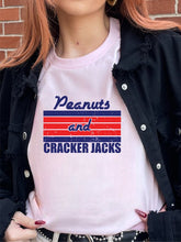Load image into Gallery viewer, Peanuts and Cracker Jacks Baseball Softstyle Tee

