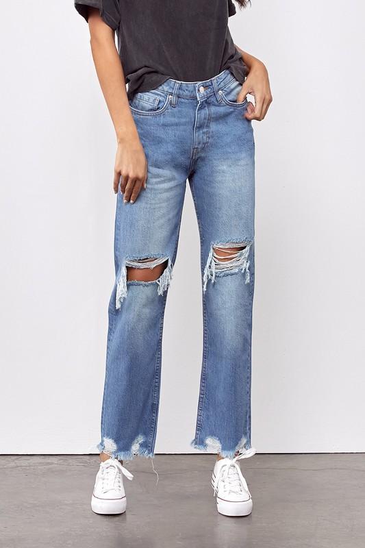 LA VIDA RELAXED MOM FIT JEANS